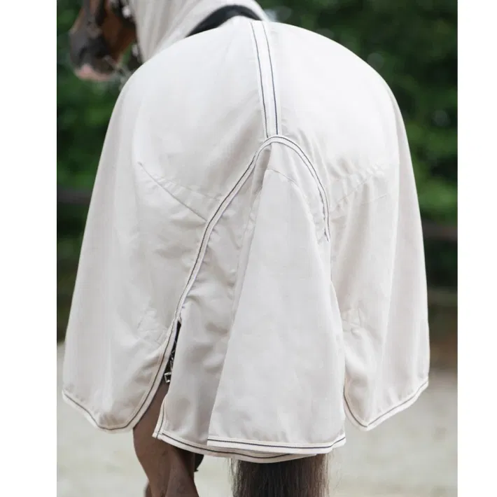 QHP Eksemdækken Hoodie Beige